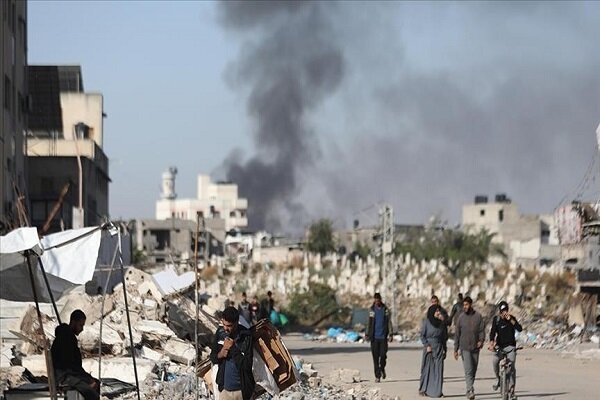 Israeli regime's drone strike kills 3 in Central Gaza