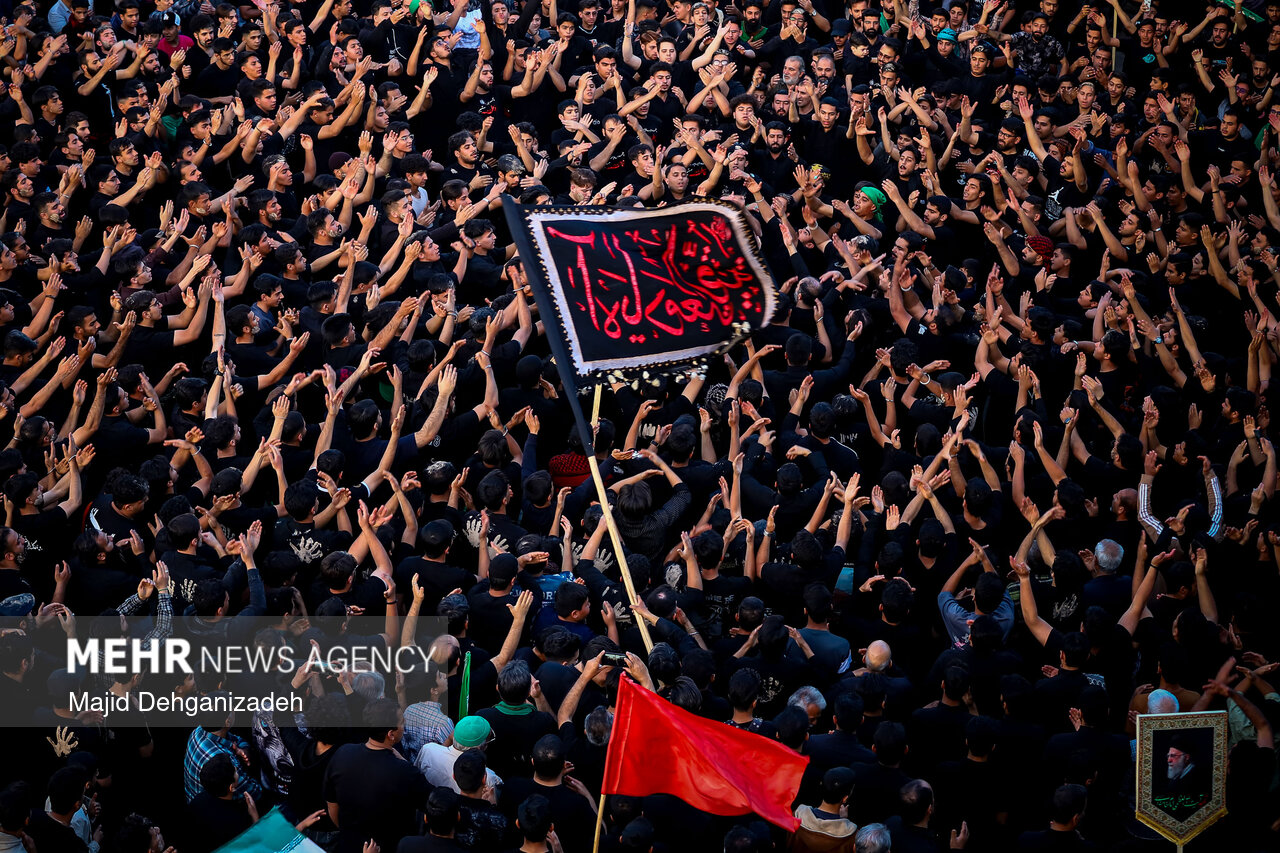Imam Sadiq (AS)’s mourning ceremony observed in Yazd