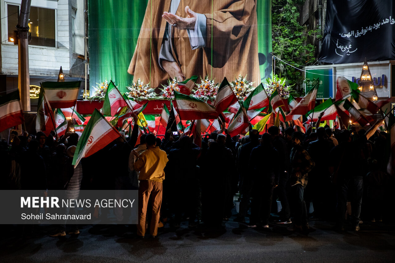 People in Tehran denounce US-Israeli aggression