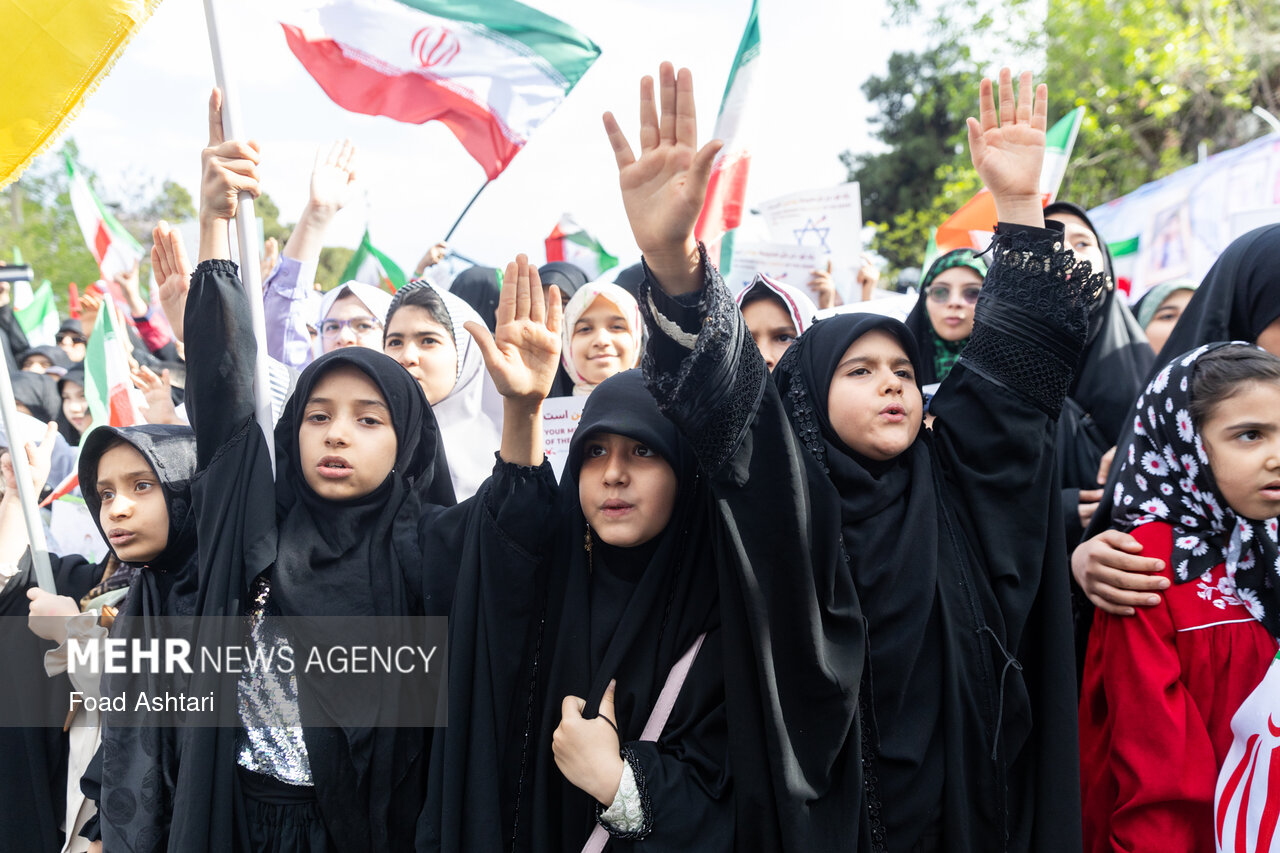 Minab School martyrs commemorated in Tehran after 40th day