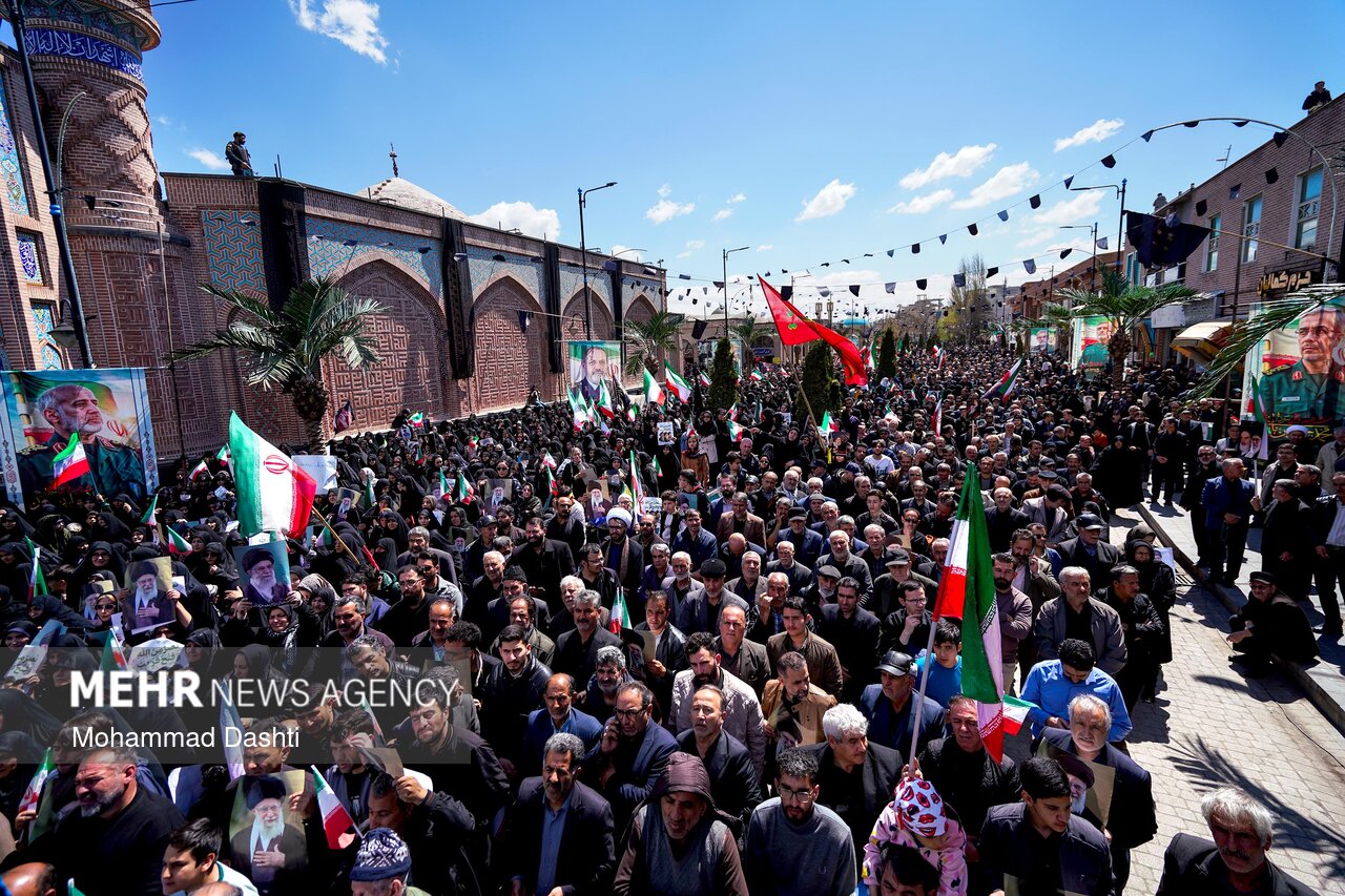 People in Ardabil mourn 40th day after Leader’s martyrdom