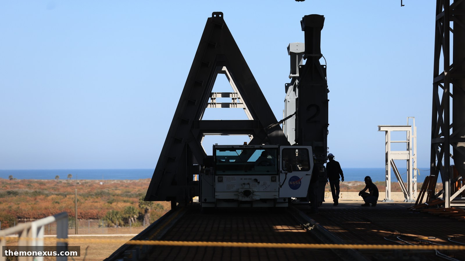 Artemis II on Launch Pad