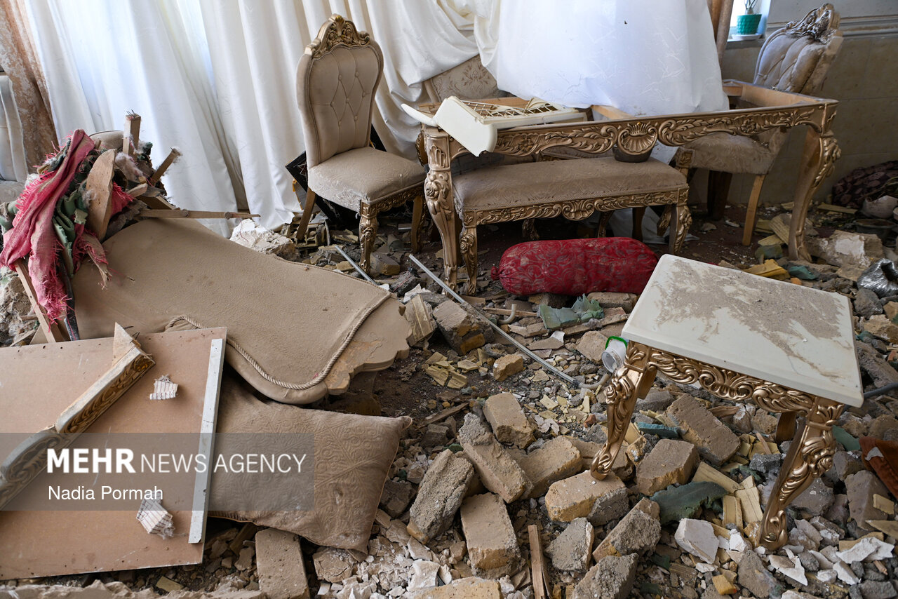 Attack on residential areas in Nazar Abad