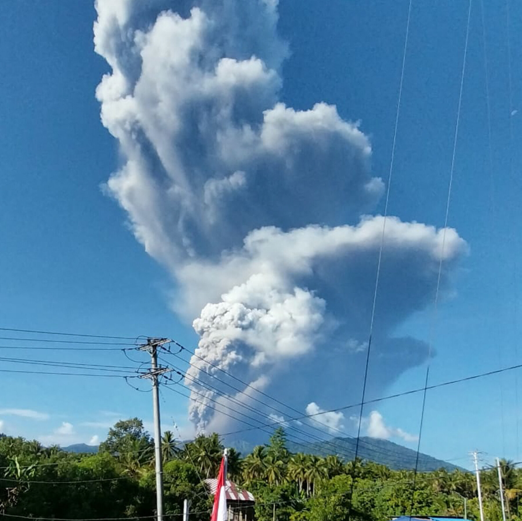 Mayon Volcano in Albay Province erupted on 3 May 2026, producing a pyroclastic plume that reached three kilometres into the atmosphere and prompting authorities to evacuate tens of thousands of residents from surrounding municipalities.