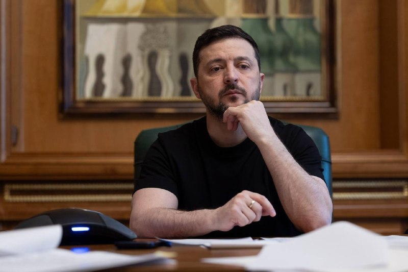 President Volodymyr Zelensky speaking publicly on 6 May 2026, hours after Ukrainian military intelligence reported that Russia is preparing large-scale resource extraction from occupied territories in southern Ukraine.