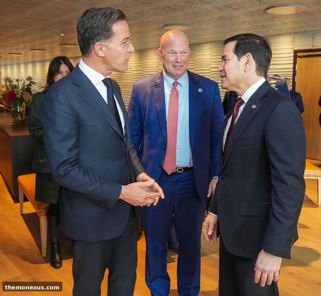 Secretary Rubio Talks with NATO Secretary General