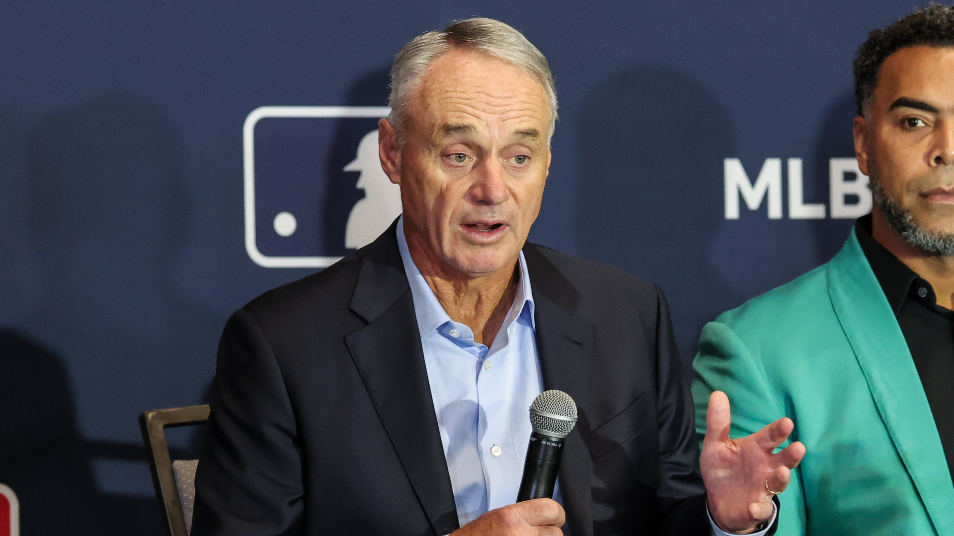 Commissioner Rob Manfred has overseen a period of record revenues and record grievances from the players' union.