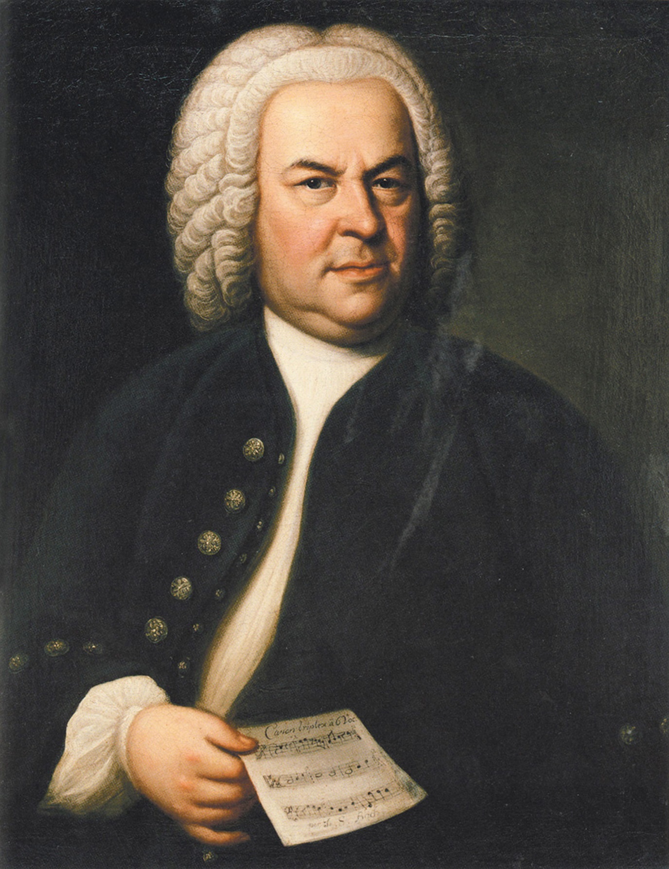 Portrait of Johann Sebastian Bach, the composer at the centre of Leipzig's annual festival.